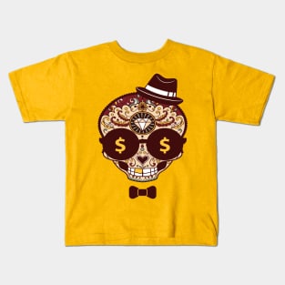 rich skull Kids T-Shirt